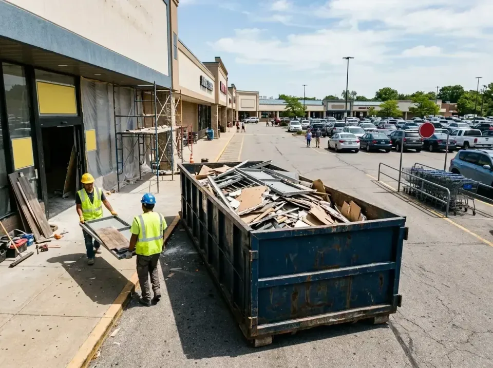 retail-store-renovation-debris-003 — frequently asked questions, Roll-off Dumpster Rentals in Wyldwood, TX